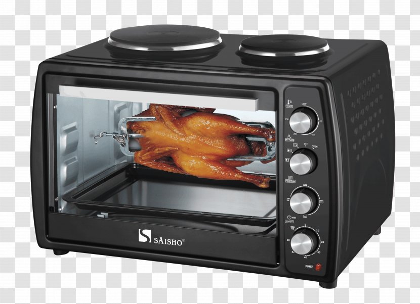 Oven Electric Stove Toaster Home Appliance - Timer Transparent PNG