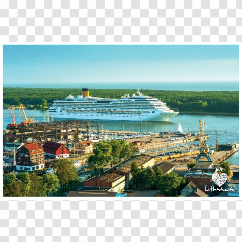 Cruise Ship Port Of Klaipėda Klaipėdos Laivų Paradas Kaunas - Tourism Transparent PNG
