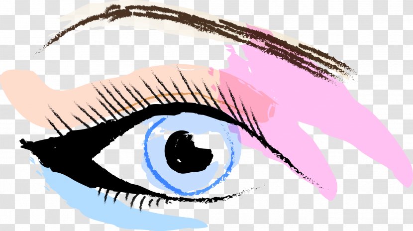 Eyebrow Cosmetics Illustration - Tree - Vector Eyes Transparent PNG