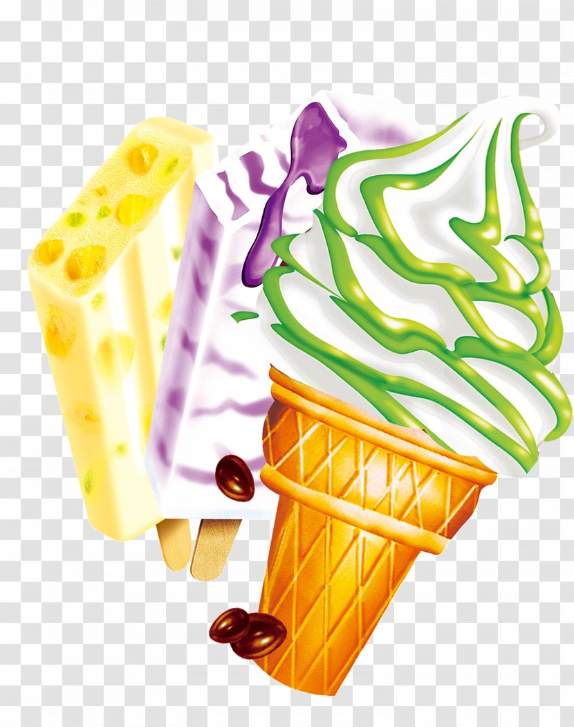 Ice Cream Pop Dessert Transparent PNG