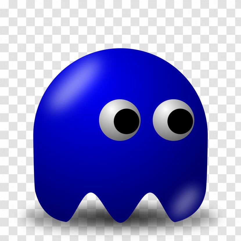 Pac-Man Ghost Clip Art - Nose - Arcade Cliparts Transparent PNG