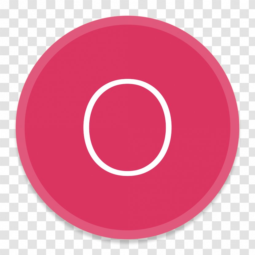 Pink Oval Circle - Magenta - Microsoft Office Outlook Transparent PNG