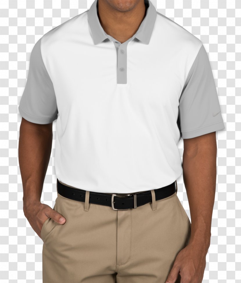 T-shirt Sleeve Polo Shirt Nike - Button Transparent PNG