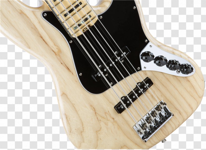 Fender Jazz Bass V American Elite Guitar Musical Instruments Corporation - Deluxe Series - 5 String Transparent PNG