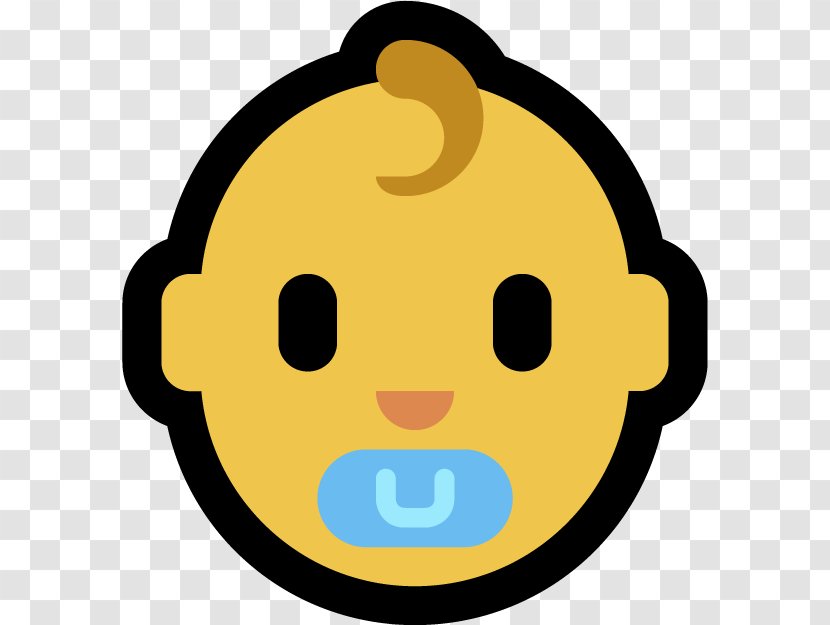 Emoji Infant Symbol Smiley - Silhouette Transparent PNG