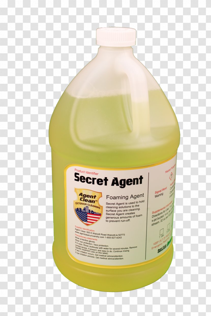 Cleaning Agent Blue Liquid Stain - Secret Transparent PNG