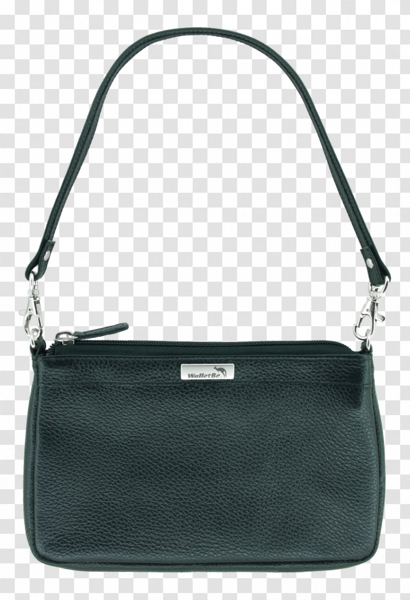 Hobo Bag Leather Handbag Wallet - Black Transparent PNG