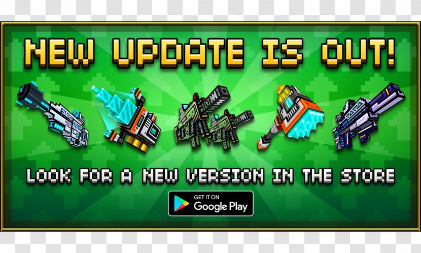 Pixel Gun 3D (Pocket Edition) Minecraft: Pocket Edition Weapon Android - Cartoon Transparent PNG