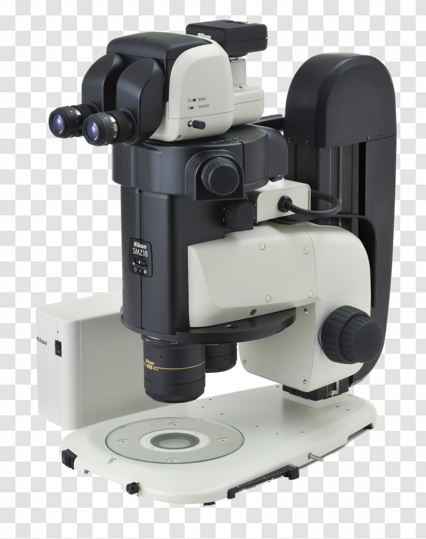 Stereo Microscope Optics Fluorescence Microscopy - Binoculars - Echipament De Laborator Transparent PNG