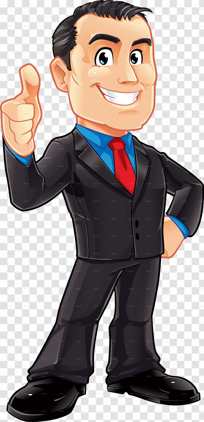 Cartoon Businessperson Male Clip Art - Business - Businessman