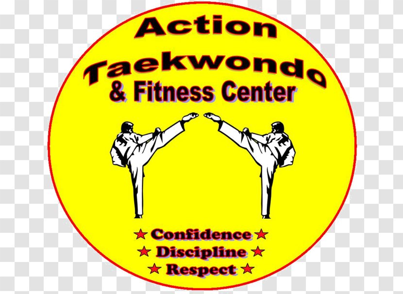 Action Taekwondo Logo Giphy - Signage Transparent PNG