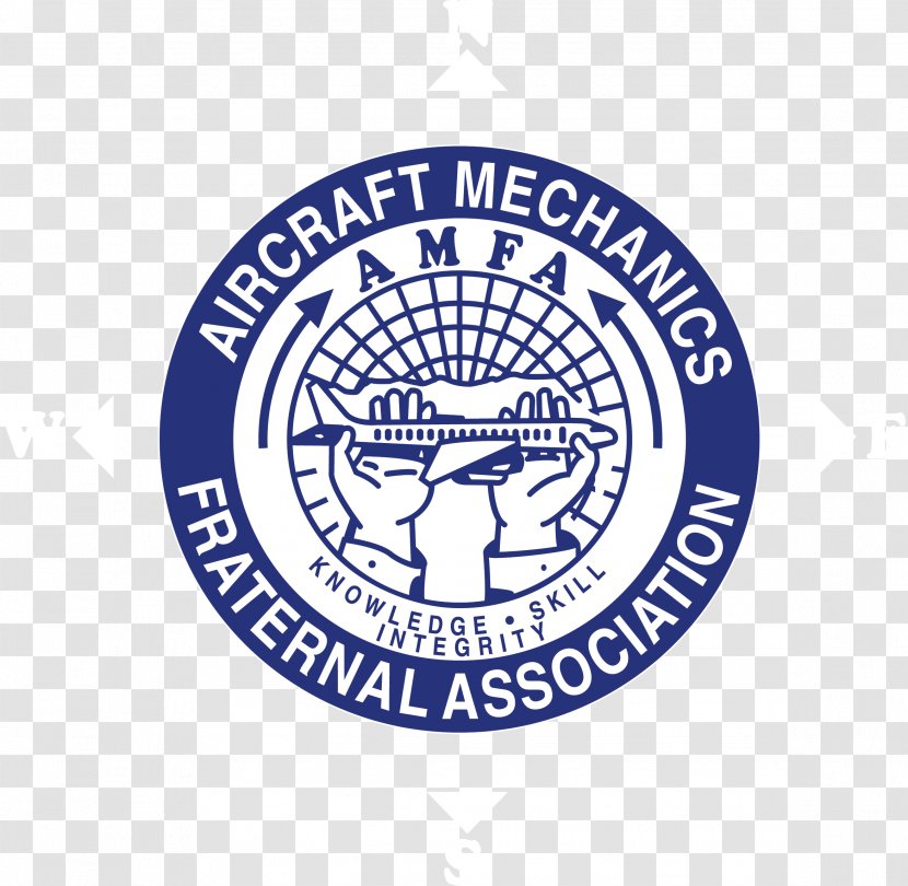 Aircraft Mechanics Fraternal Association Business Deciphered Roanoke Decal - Emblem - Aerospace Transparent PNG