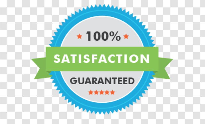 Customer Satisfaction Service Roof - Brand - 100% Guarantee Transparent PNG
