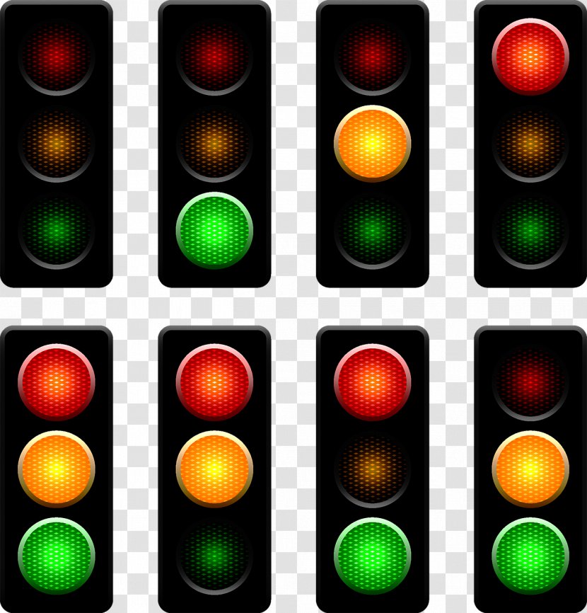 Traffic Light Road Transport Icon - Intersection Transparent PNG