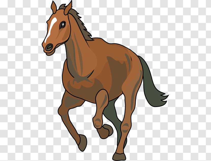 Alternative Uses For Placenta Thoroughbred Clip Art - Mustang Horse - Cliparts Transparent PNG