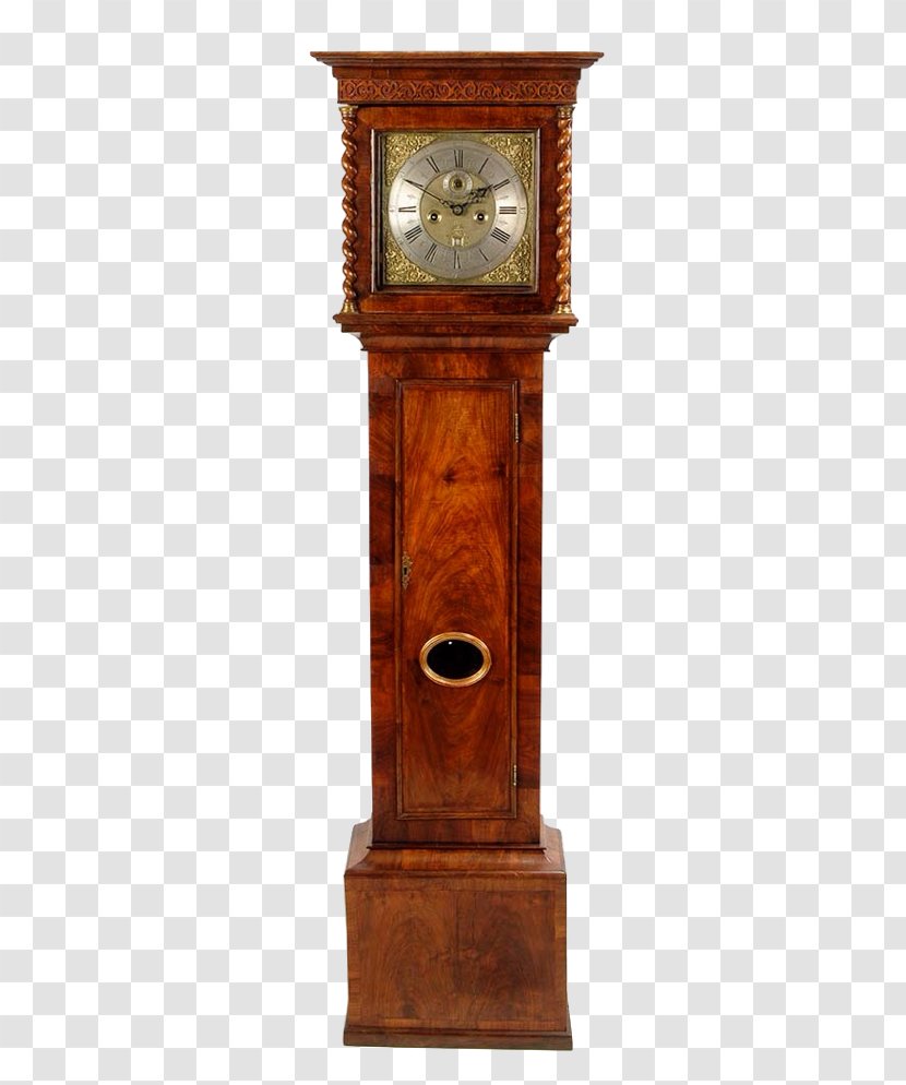 Floor & Grandfather Clocks Antique Furniture - Clock - Hand Painted London Transparent PNG