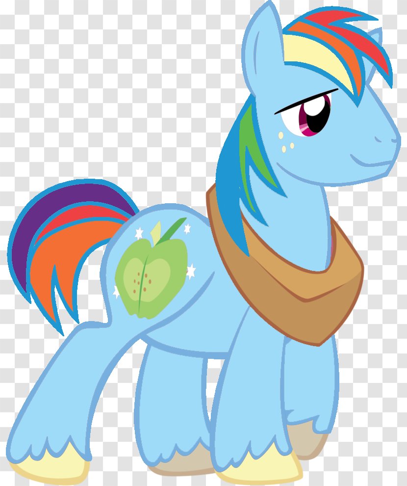 Pony Big McIntosh Rarity Derpy Hooves McDonald's Mac - Art - Rainbow Night Transparent PNG