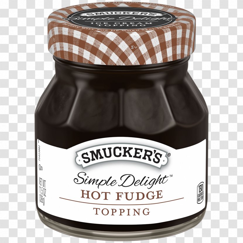 Fudge Ice Cream Sundae The J.M. Smucker Company Smucker's Simple Delight Topping - Dipping Sauce - Basic Peanut Transparent PNG