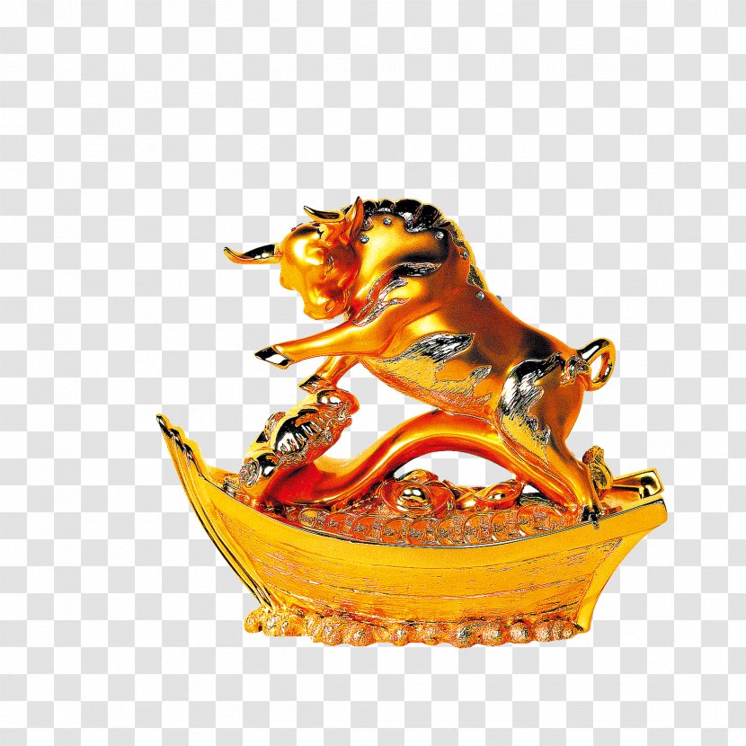 Chinese New Year Dragon Years Day Clip Art - Taurus Transparent PNG