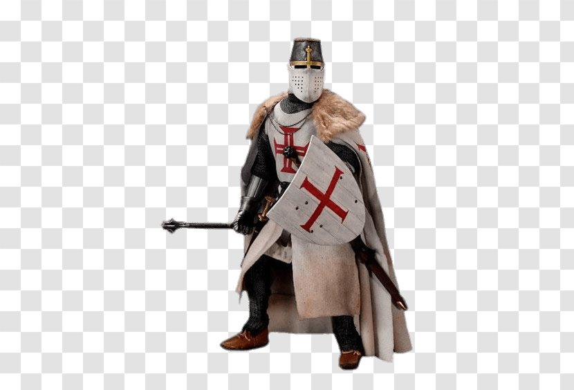 Crusades Knights Templar Knight Crusader Mail - Action Figure Transparent PNG