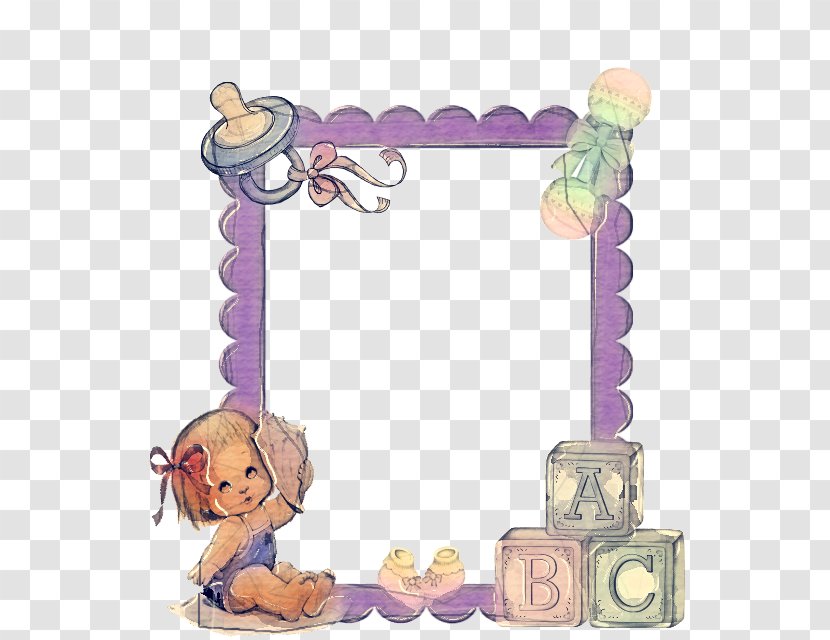 Baby Shower - Drawing - Picture Frame Composition Transparent PNG