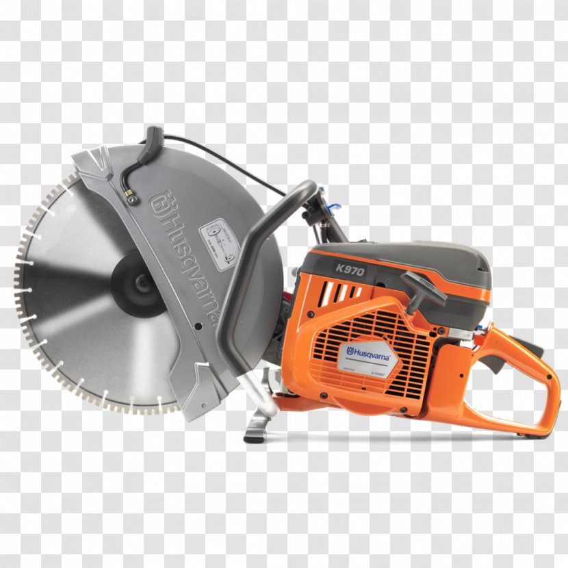 Concrete Saw Cutting Diamond Blade - Husqvarna Group - Chainsaw Transparent PNG