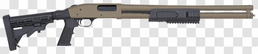 Mossberg 500 O.F. & Sons Pump Action Combat Shotgun - Strzelba 590 - Weapon Transparent PNG