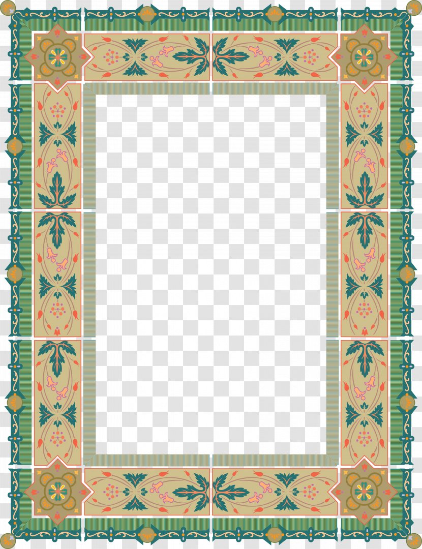 Picture Frames CorelDRAW Art Nouveau Clip Decor Vector Border