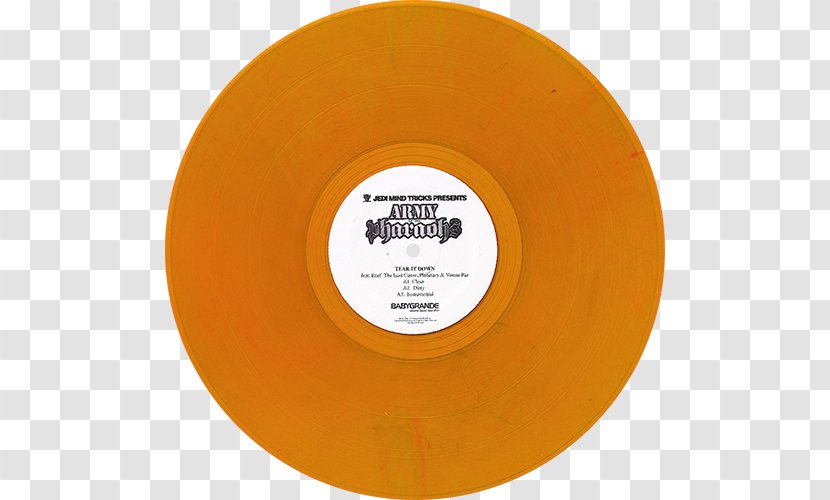 Compact Disc Disk Storage - Orange - Design Transparent PNG
