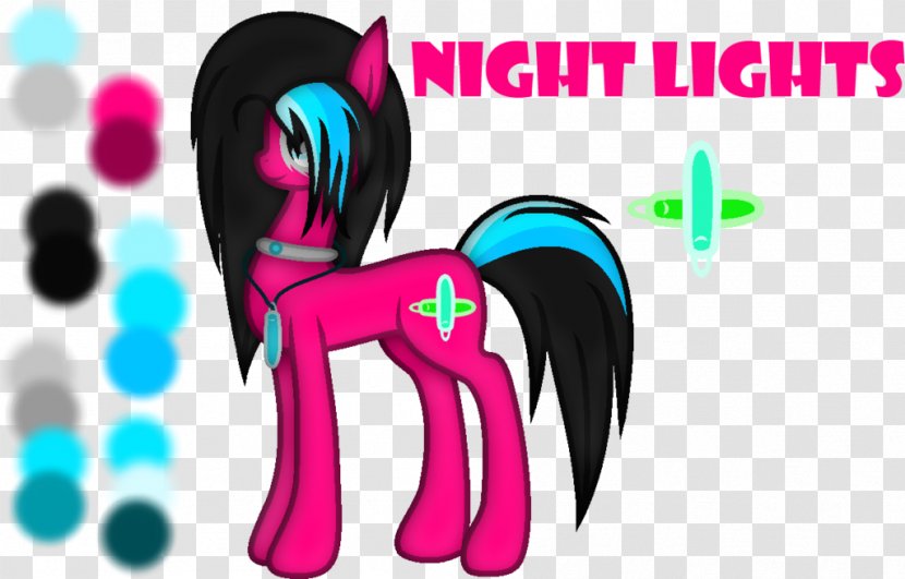 Horse Graphic Design - Silhouette - Night Light Transparent PNG