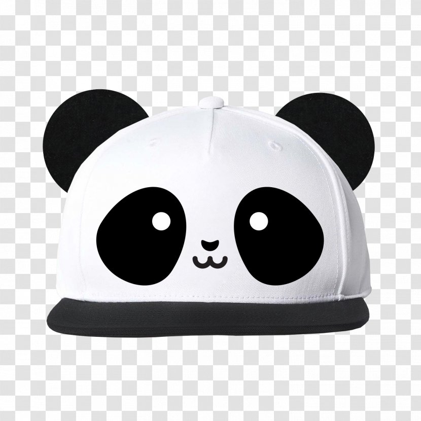 T-shirt Giant Panda Baseball Cap Hat - Clothing - Whistle Transparent PNG