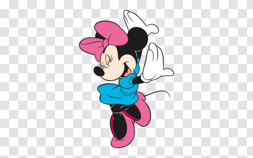 Minnie Mouse - Flower - Watercolor Transparent PNG