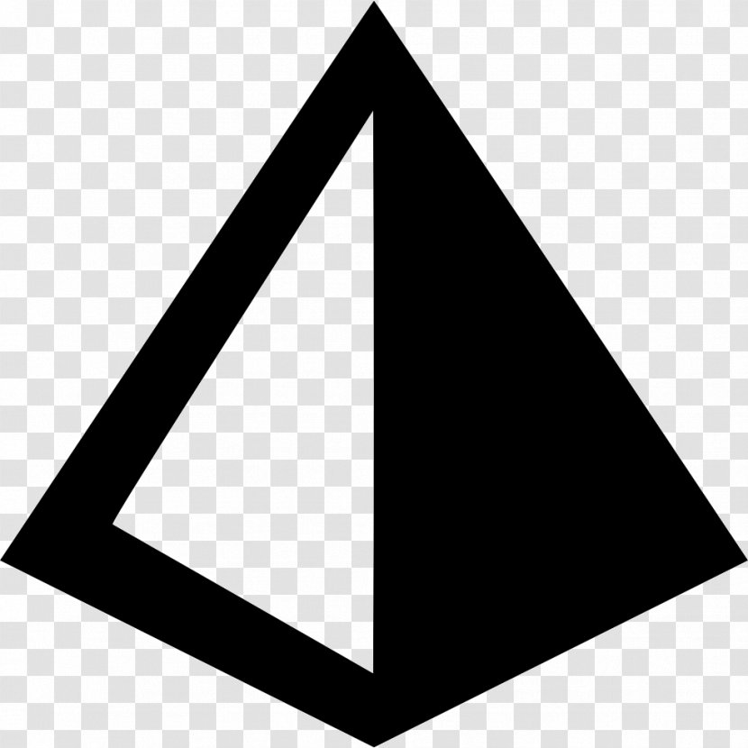 Triangle Pattern - Black Transparent PNG