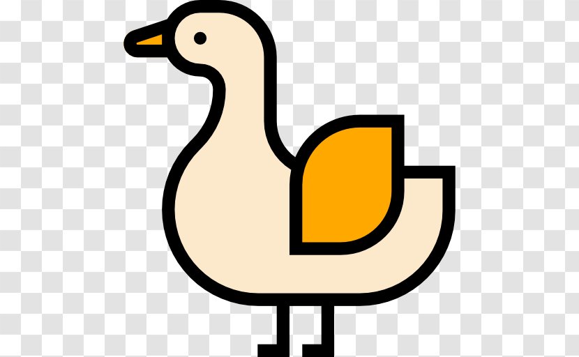 Clip Art Iconfinder Goose - Water Bird - Baby Duck Transparent PNG