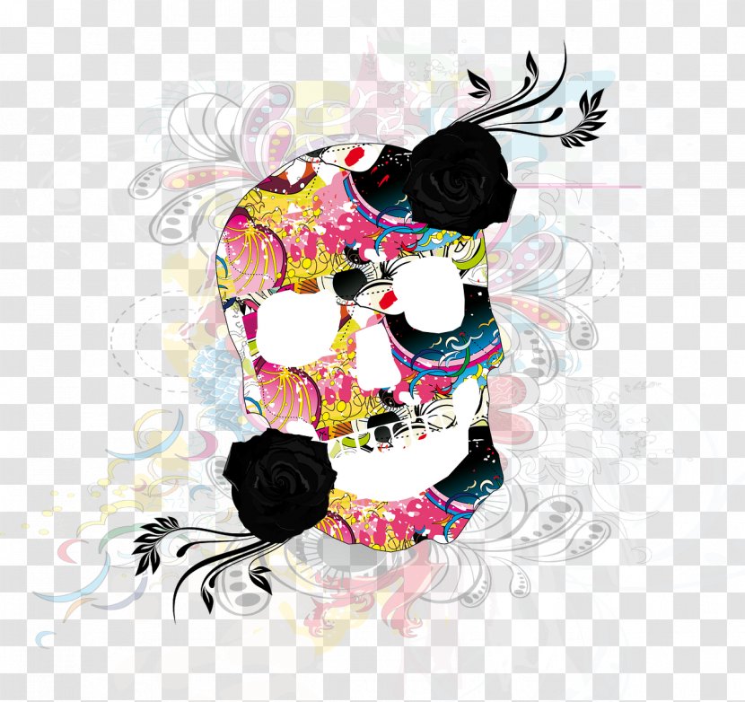 Skull Calavera Desktop Wallpaper Day Of The Dead - Skulls Transparent PNG