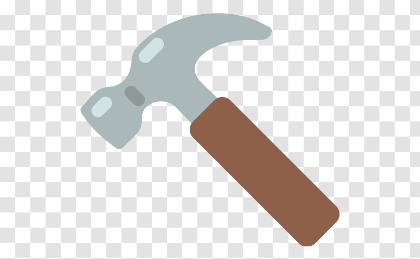 Hammer Emoji Tool WhatsApp SMS Transparent PNG