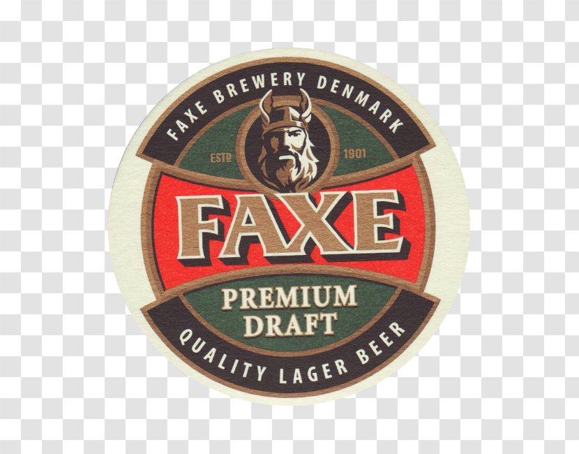 Faxe Brewery Premium Beer Royal Unibrew Pilsner - Gourmet Pizza Transparent PNG