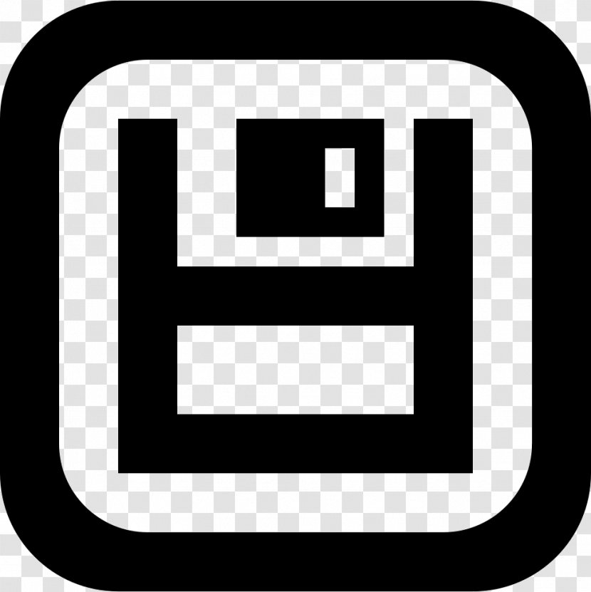 Black And White Symbol Logo - Disk Storage Transparent PNG