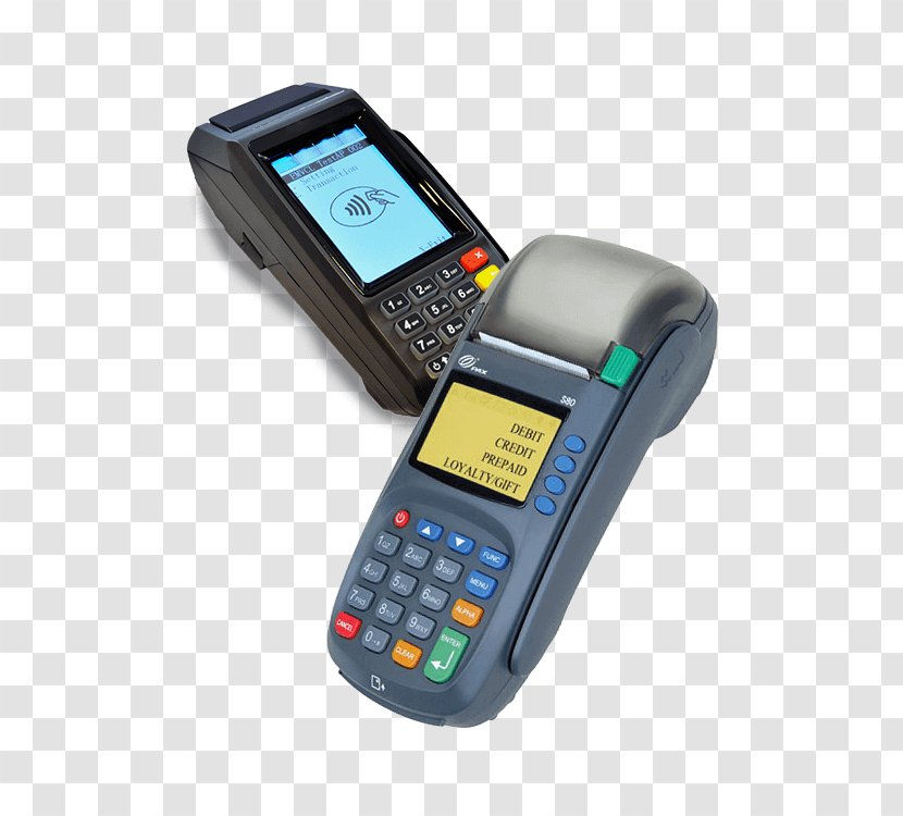 Point Of Sale Credit Card Terminals Payment EMV - Telephone Transparent PNG