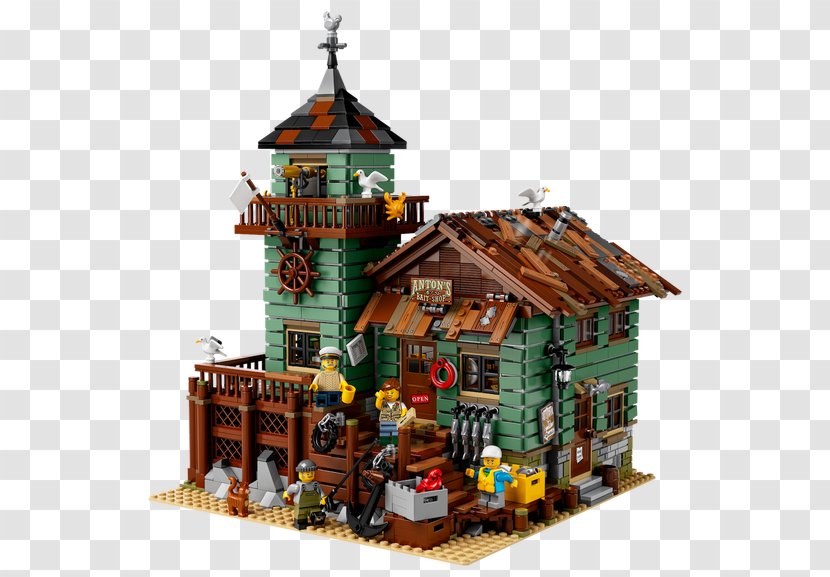 LEGO 21310 Ideas Old Fishing Store Lego Toy Hamleys - Retail Transparent PNG