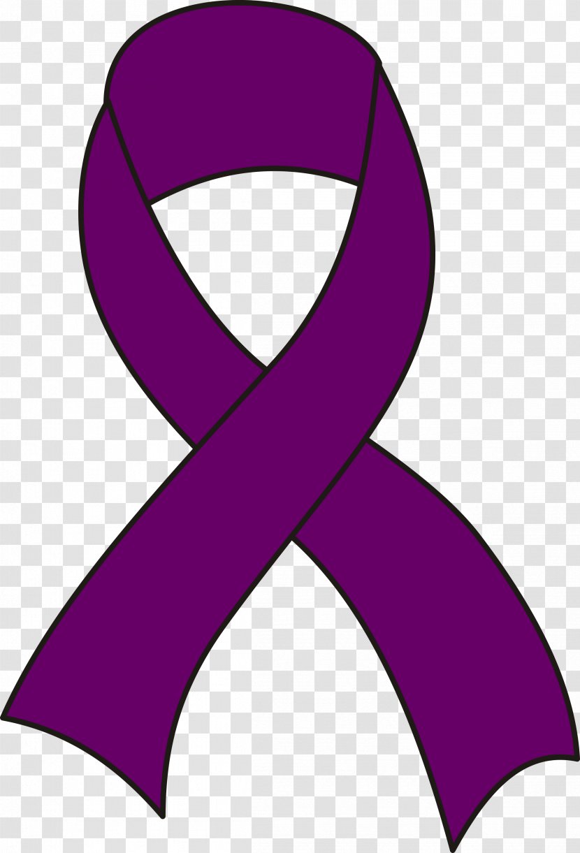 Chiari Malformation Alzheimer's Disease Epilepsy Association Purple Day - Alzheimer S - Color Ribbon Transparent PNG