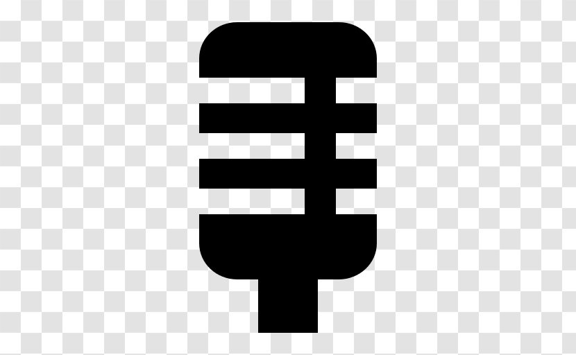 Microphone - Flower - Silhouette Transparent PNG