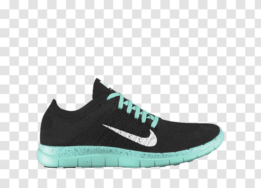 Nike Free Sports Shoes Sportswear - Turquoise Transparent PNG