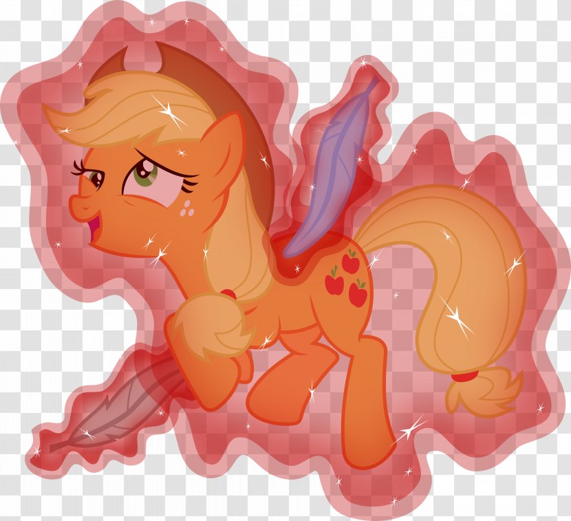 My Little Pony Applejack Horse DeviantArt - Silhouette Transparent PNG