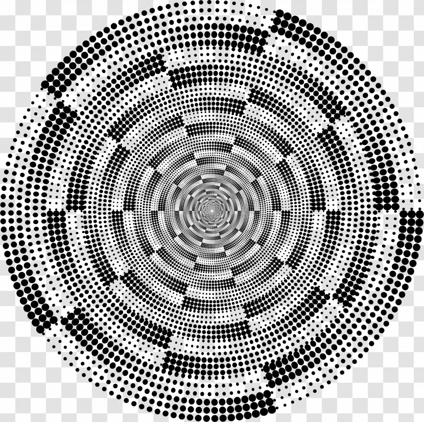 Abstract Art Line Monochrome Clip - Geometric Abstraction - Vortex Transparent PNG