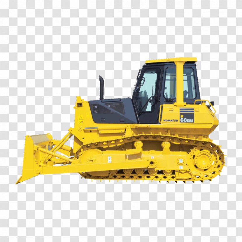 Komatsu Limited Caterpillar Inc. John Deere Bulldozer Heavy Machinery - Equipment Transparent PNG