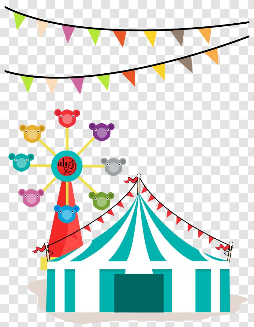 Circus Cartoon - Text Transparent PNG