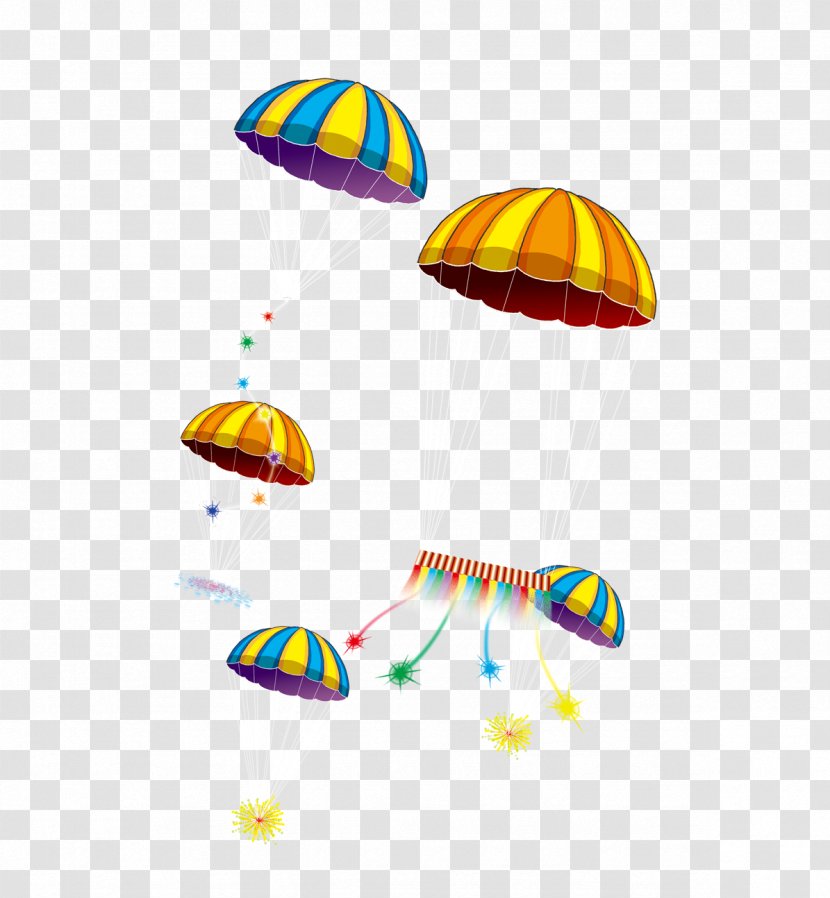 Parachute Parachuting - Daytime Transparent PNG