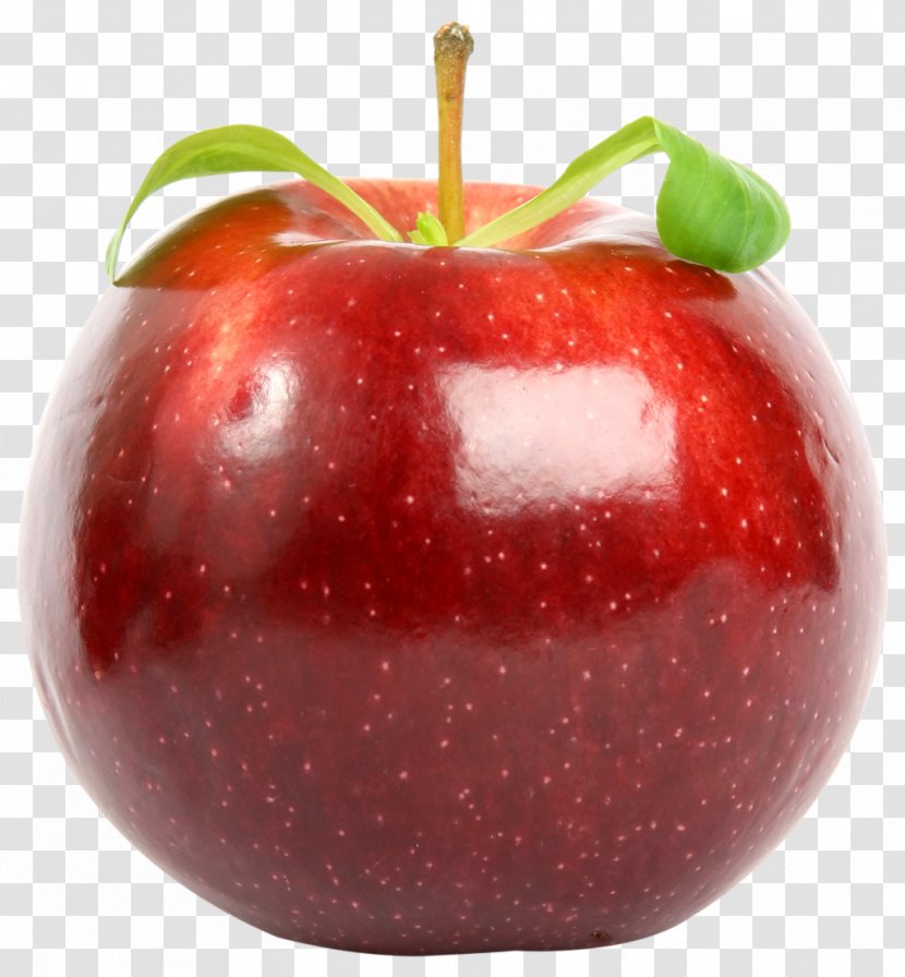 Apple Stock Photography Clip Art - Next - Red With Leaf Transparent PNG