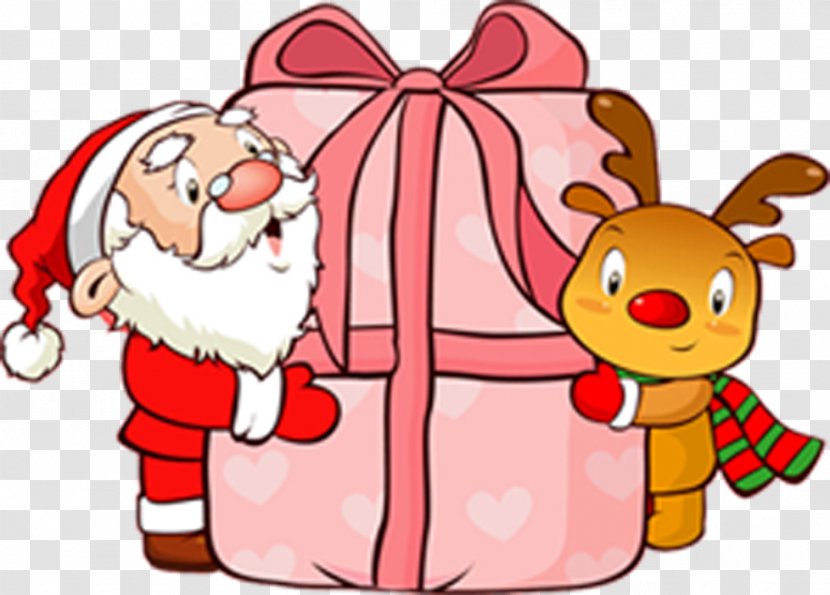 Gift Party Holiday Clip Art - Christmas, Santa Claus, Taobao Material Transparent PNG